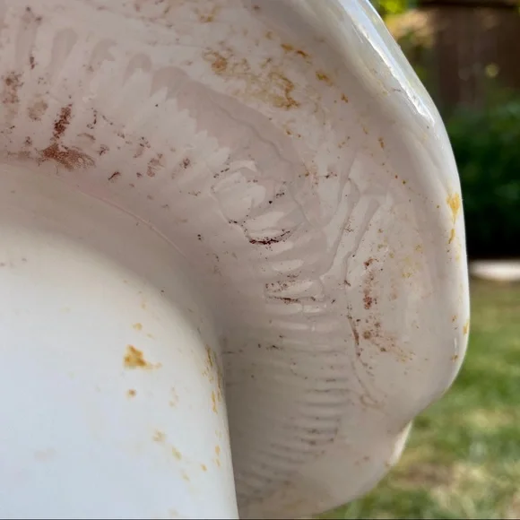 Vintage 🍄 Large Ceramic Mushroom Duo Figurine Decor - Picture 10 of 12